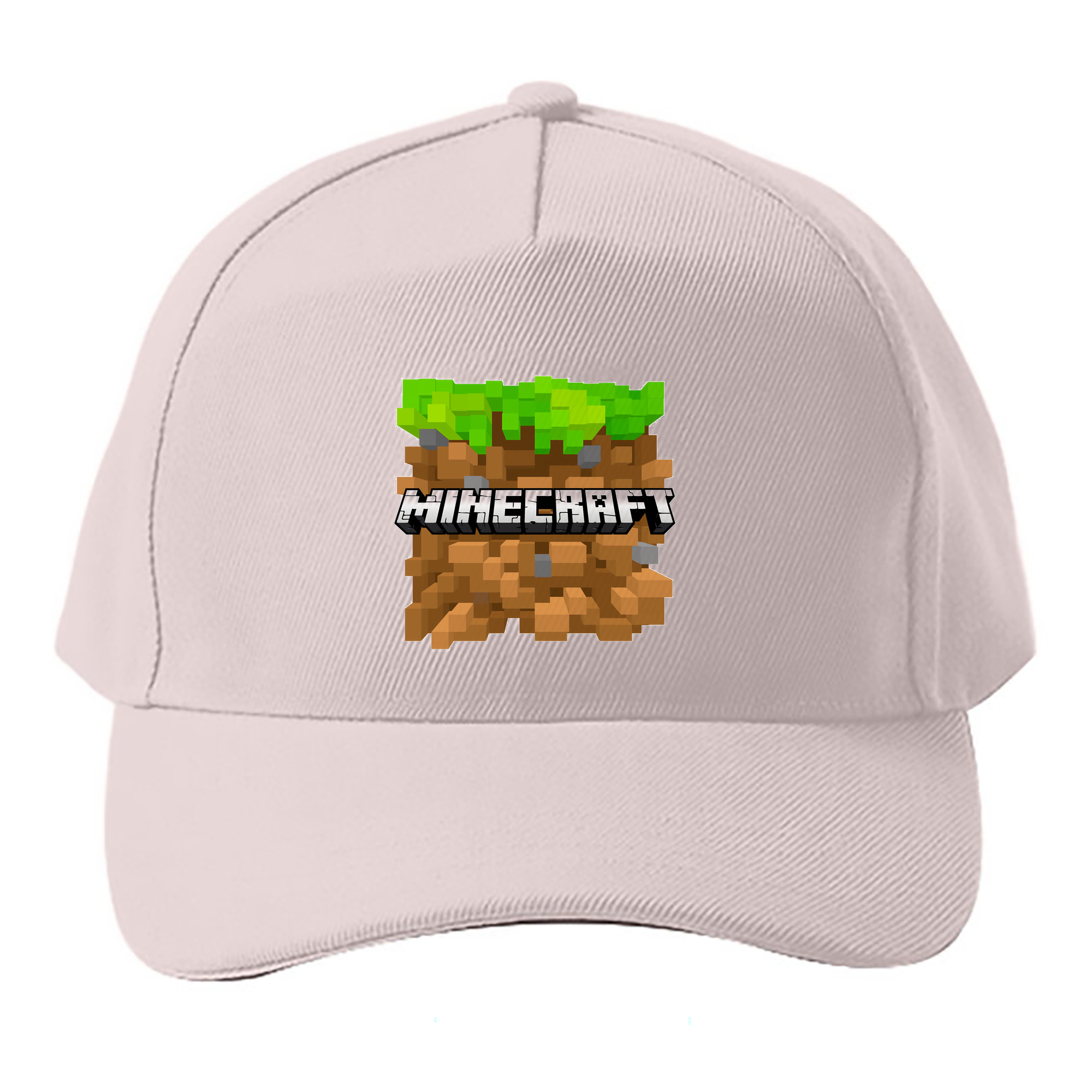 （画像用） マインクラフト ブロックの世界 Minecraft MC Block world ベースボールキャップ 綿100％ 男女兼用 帽子 スポーツ